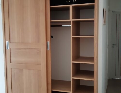 Dressing 2 portes chêne